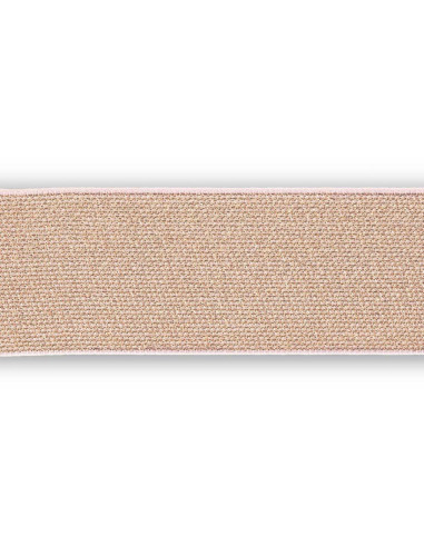 Elastico color oro rosa 50 mm
