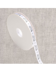 Nastro etichette composizione - 100% cotone