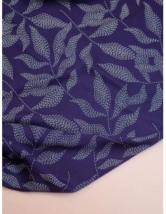 Tessuto twill viscosa Lulu - Indigo 2
