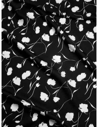 Tessuto twill viscosa - Poppy