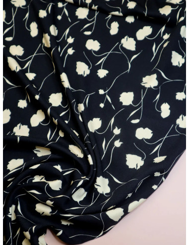 Tessuto twill viscosa - Poppy