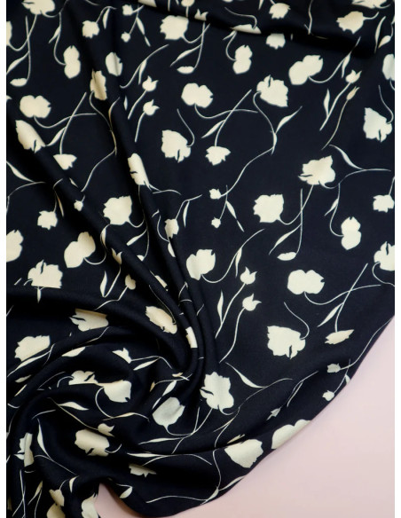Tessuto twill viscosa - Poppy