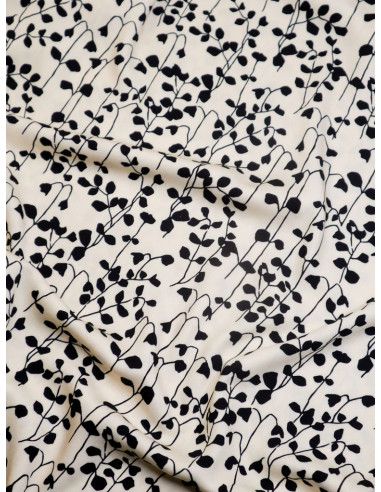 Tessuto twill viscosa Goya - Avorio