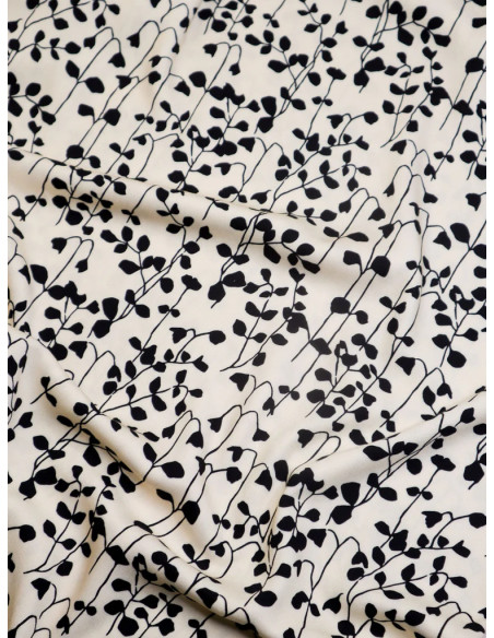 Tessuto twill viscosa Goya - Avorio