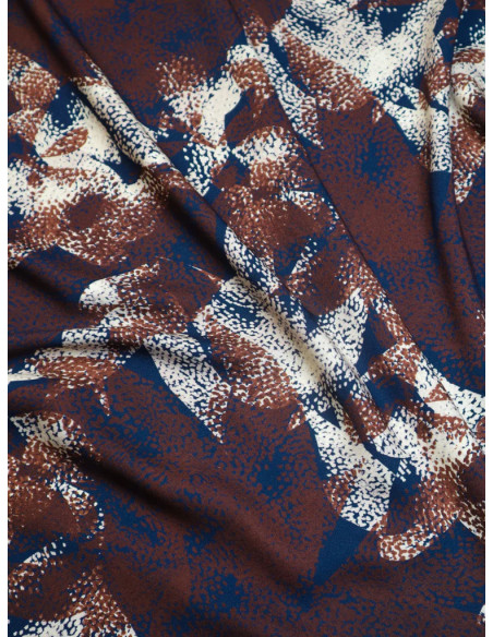 Tessuto twill viscosa Bree - Ruggine