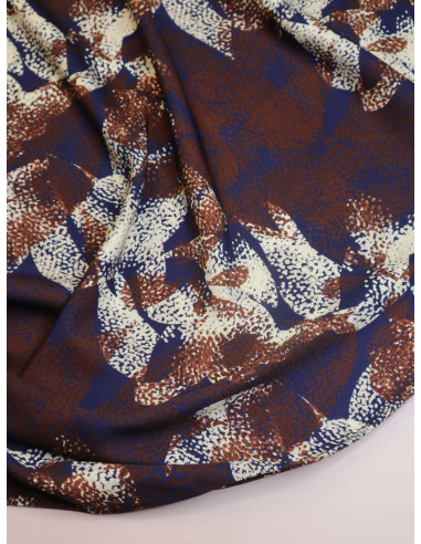 Tessuto twill viscosa Bree - Ruggine