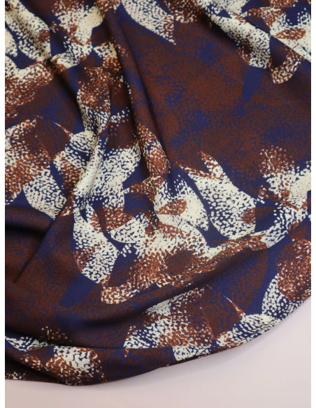 Tessuto twill viscosa Bree - Ruggine