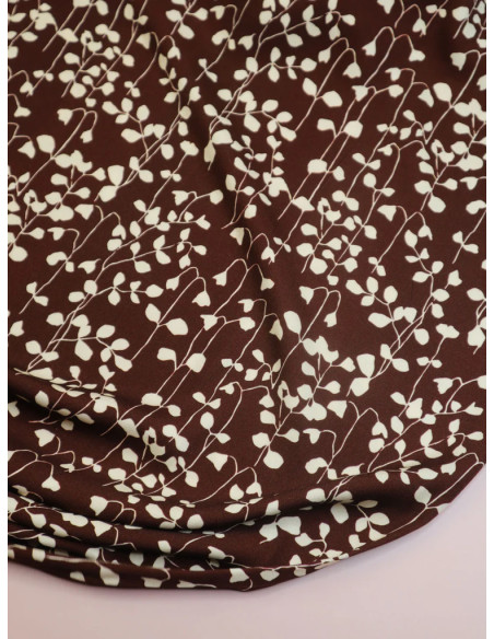 Tessuto twill viscosa Goya - Ruggine