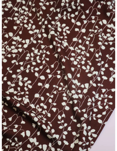 Tessuto twill viscosa Goya - Ruggine