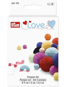Set di 3 dispositivi per pompon Prym