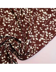 Tessuto twill viscosa Goya - Ruggine
