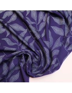 Tessuto twill viscosa Lulu - Indigo