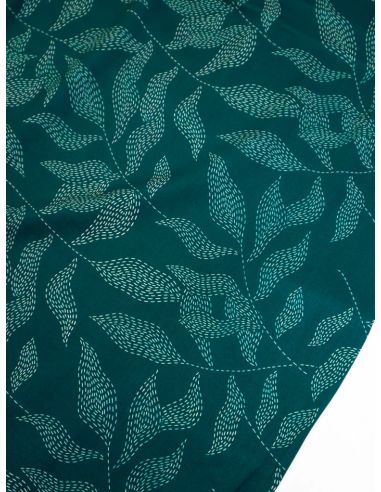 Tessuto twill viscosa Lulu - Verde pino