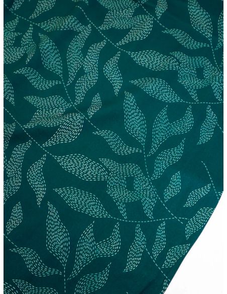 Tessuto twill viscosa Lulu - Verde pino