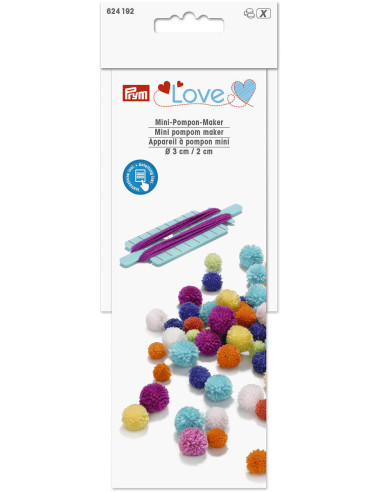 Mini dispositivo per pompon