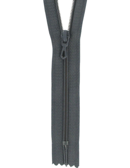 Cerniera lampo in nylon - Grigio antracite