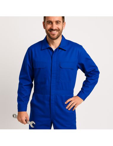 Tessuto twill tela da lavoro - Blu reale