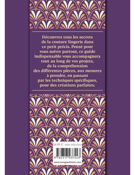 Libro piccolo manuale di cucito di lingerie