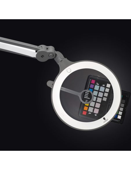 Lampada con lente d'ingrandimento Daylight IQ a LED