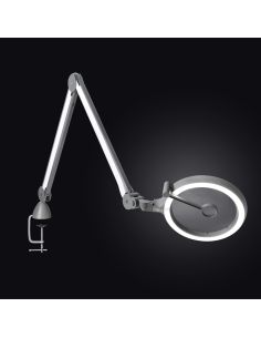 Lampada con lente d'ingrandimento Daylight IQ a LED