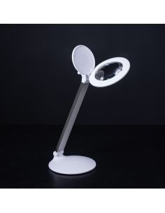 Lampada con lente d'ingrandimento ricaricabile Halo Go 2 Daylight
