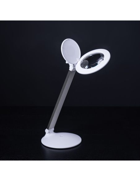 Lampada con lente d'ingrandimento ricaricabile Halo Go 2 Daylight