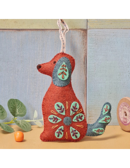 Mini kit feltro - Cani folkloristici