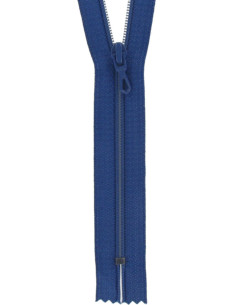 Cerniera in nylon - Blu bugatti