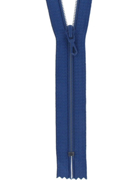 Cerniera in nylon - Blu bugatti