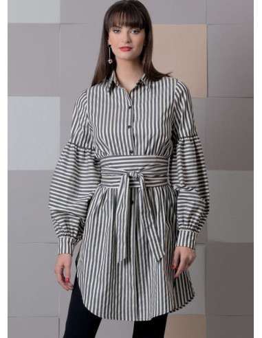 Modello per top e cintura - Vogue 9299