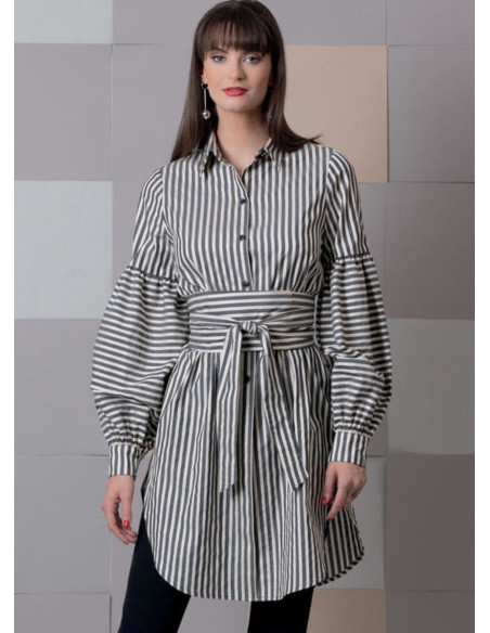Modello per top e cintura - Vogue 9299