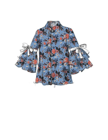 Modello per top e cintura - Vogue 9299