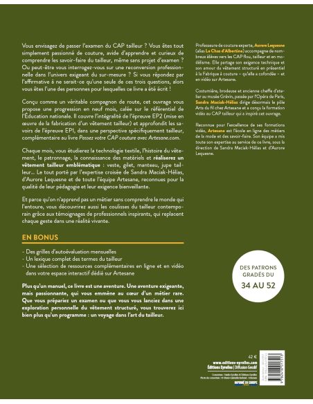Libro "Passa il tuo CAP sarto con Artesane"