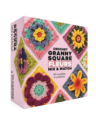 Set uncinetto Granny Square - Fiori Mix & Match