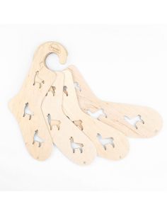 Coppia di tendiscarpe in legno - Kremke