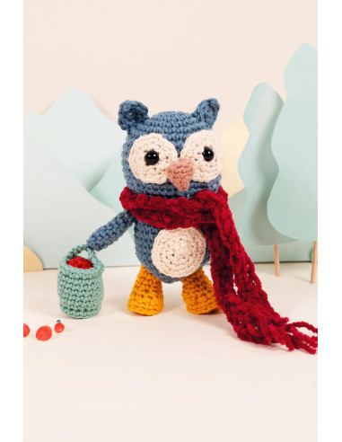 Kit amigurumi - Gufo nell'orto