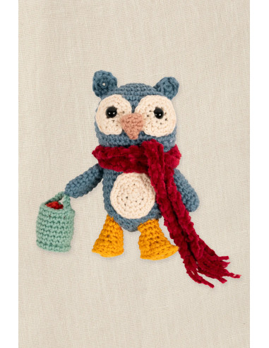 Kit amigurumi - Gufo nell'orto