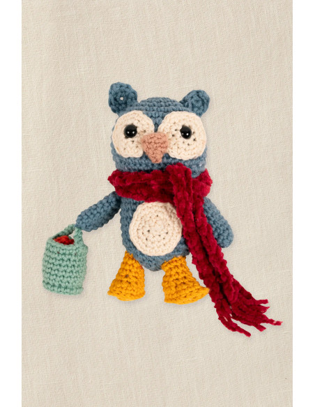 Kit amigurumi - Gufo nell'orto