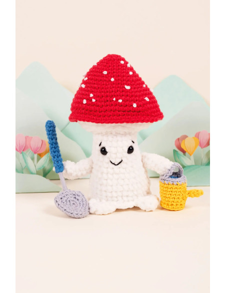 Kit amigurumi - Fungo giardiniere