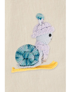 Kit amigurumi - Lumaca sciatore 2