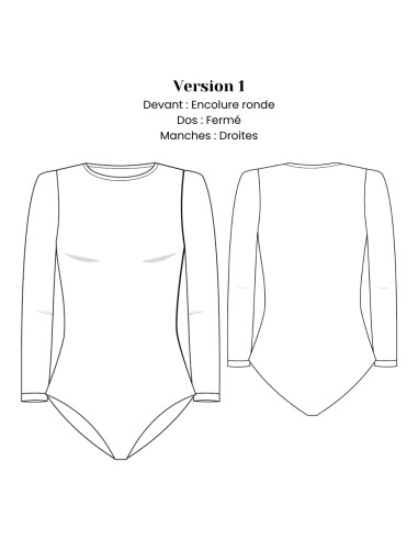 Modello di body - Sora - Lise Tailor