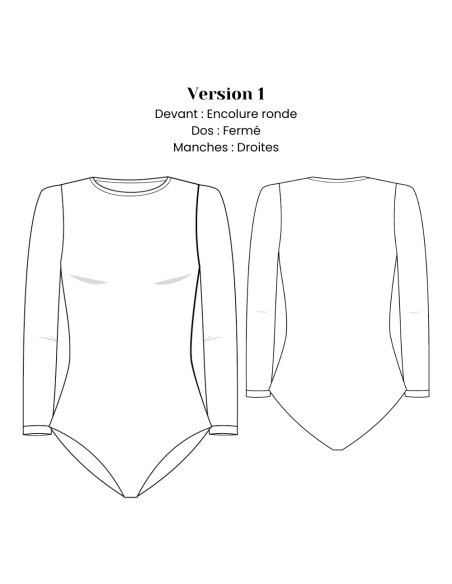 Modello di body - Sora - Lise Tailor