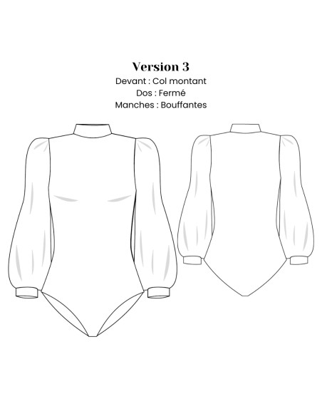 Modello di body - Sora - Lise Tailor