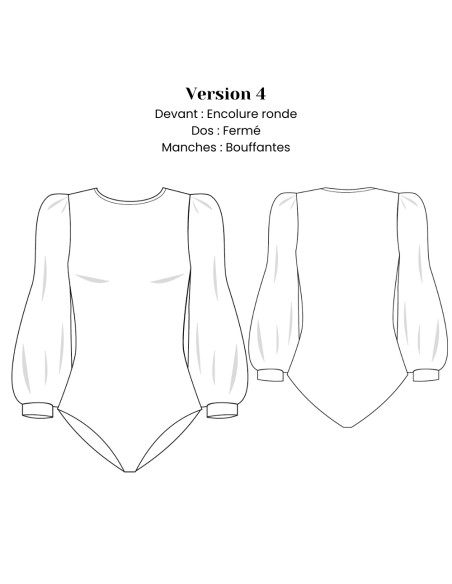 Modello di body - Sora - Lise Tailor