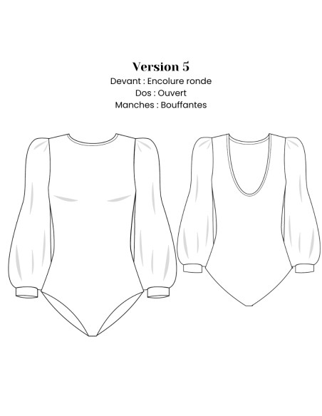 Modello di body - Sora - Lise Tailor