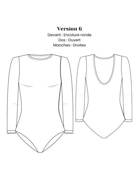 Modello di body - Sora - Lise Tailor
