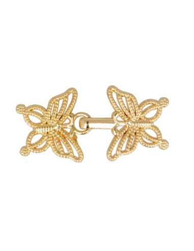 Brandeburgo chic farfalla - Dorato