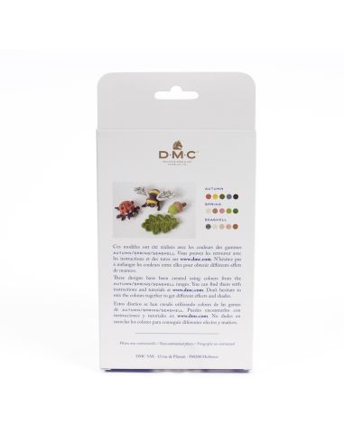 Confezione di 5 lane cardate per infeltrire DMC - Autunno