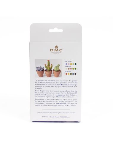 Confezione di 5 lane cardate per infeltrire DMC - Bouquet