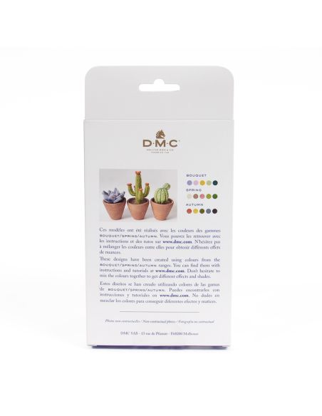 Confezione di 5 lane cardate per infeltrire DMC - Bouquet
